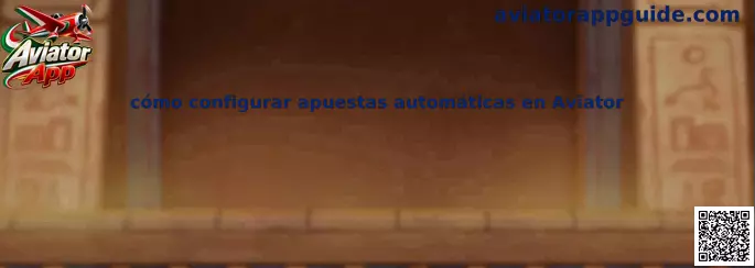 Referencia visual para identificar la configuración de apuestas automáticas en Aviator App