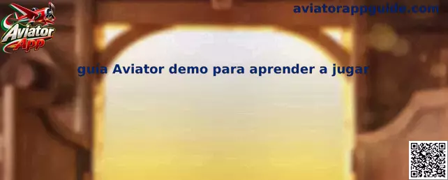 Imagen ilustrativa de la guía Aviator demo para aprender a jugar y conocer su interfaz