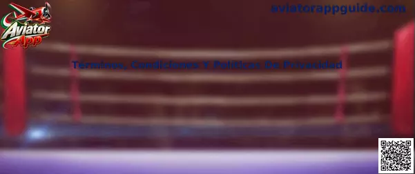 Términos, condiciones y políticas de privacidad de Aviator App